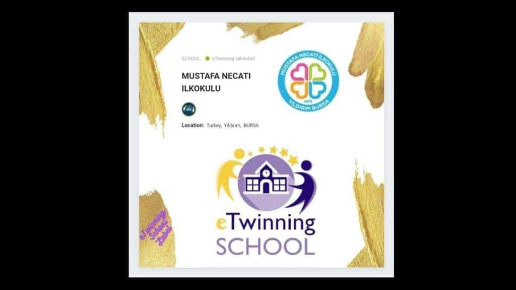eTwinning School Label Ödülünü Aldık